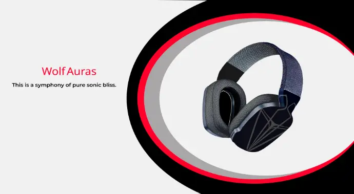branding WolfAuras headphone
